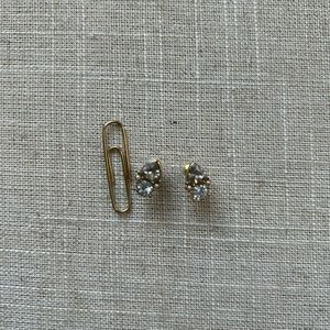 Classic mixed metal studs